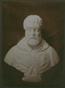 Ritratto di vescovo - Mezzo busto - Scultura