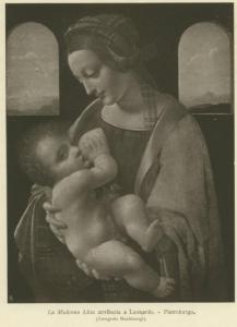 Boltraffio, Giovanni Antonio - Madonna con Bambino (Madonna Litta) - Dipinto su tavola trasportata su tela - San Pietroburgo - Ermitage