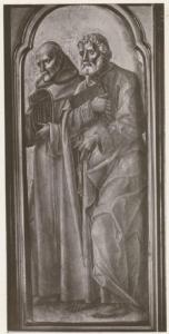 Vivarini, Bartolomeo e bottega - San Bernardino e San Pietro - Polittico di Andria - Dipinto su tavola