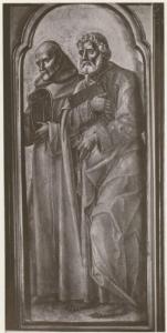 Vivarini, Bartolomeo e bottega - San Bernardino e San Pietro - Polittico di Andria - Dipinto su tavola
