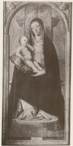 Vivarini, Alvise - Madonna con Bambino - Dipinto su tavola - Barletta - Chiesa di Sant' Andrea - Sagrestia