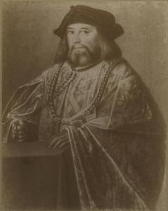 Cariani, Giovanni - Ritratto di Francesco Albani - Dipinto - Olio su tela