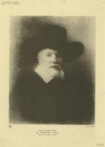 Rembrandt - Ritratto del dottor Tholincx - Dipinto - Olio su tela - Parigi - Musée Jacquemart-André