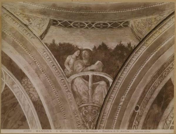 Allegri, Antonio detto Correggio - San Matteo - Affresco - Mantova - Basilica di sant'Andrea - Cappella funebre del Mantegna