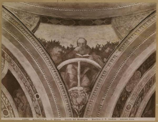 Allegri, Antonio detto Correggio - San Marco - Affresco - Mantova - Basilica di sant'Andrea - Cappella funebre del Mantegna