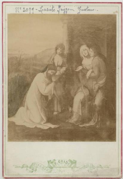 Allegri, Antonio detto Correggio - Commiato di Cristo dalla Madonna - Dipinto - Olio su tela - Londra