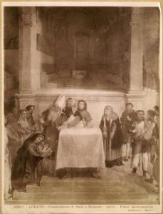 Lotto, Lorenzo - Presentazione al Tempio - Dipinto - Olio su tela - Loreto - Palazzo Apostolico