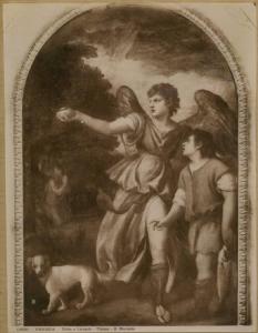 Vecellio, Tiziano - Tobia e san Raffaele Arcangelo (Tobiolo e l'angelo) - Dipinto - Olio su tela - Venezia - Chiesa di San Marziale