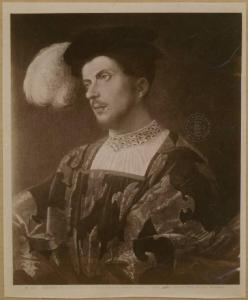 Romanino, Girolamo - Ritratto di gentiluomo - Dipinto - Olio su tela - Bergamo - Accademia Carrara