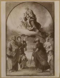 Bonvicino, Alessandro (detto Moretto) - La Vergine in Gloria e santi - Dipinto - Manerbio - Fabbriceria di Manerbio