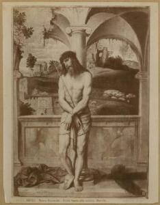 Bonvicino, Alessandro (detto Moretto) - Cristo alla colonna - Dipinto - Napoli - Museo di Capodimonte