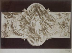 Pogliaghi, Lodovico - Pietà - Modello del quadrilobo della Pietà per la porta centrale del Duomo di Milano - Scultura - Milano
