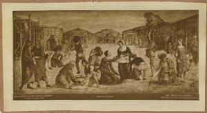 Roberti, Ercole de' - Raccolta della manna - Dipinto - Tempera su tavola trasportata su tela - Londra - National Gallery
