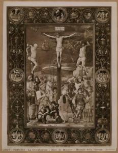 Marmitta, Francesco - La Crocifissione - Pagina del Messale della Rovere - Miniatura - Torino - Museo Civico