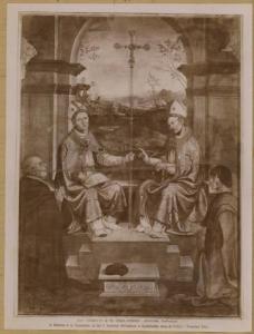 Viti, Timoteo - I santi Martino e Tommaso, ai lati il vescovo Arrivabeni a Guidobaldo duca di Urbino - Dipinto a olio - Urbino - Duomo