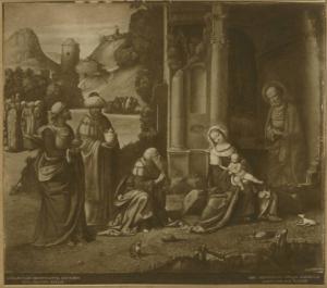 Tisi, Benvenuto detto Garofalo - Adorazione dei Magi - Dipinto - Olio su tavola - Berlino - Staatliche Museen - Gemäldegalerie