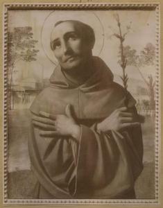 Benvenuti, Giovanni Battista detto Ortolano - Sant'Antonio da Padova - Dipinto su tavola