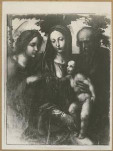 Bazzi, Giovanni Antonio (detto il Sodoma) - Matrimonio mistico di santa Caterina d'Alessandria - Dipinto su tavola - Roma - Galleria Nazionale d'Arte Antica