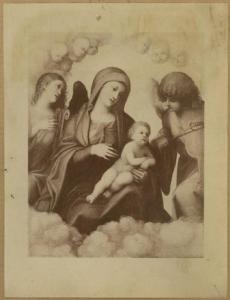 Allegri, Antonio detto Correggio - Madonna con Bambino e angeli musicanti - Dipinto - Olio su tavola - Firenze - Uffizi