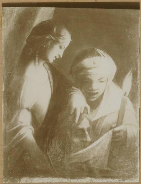 Allegri, Antonio detto Correggio - Giuditta con la testa di Oloferne - Dipinto - Olio su tavola - Strasburgo - Musée des Beaux-Arts