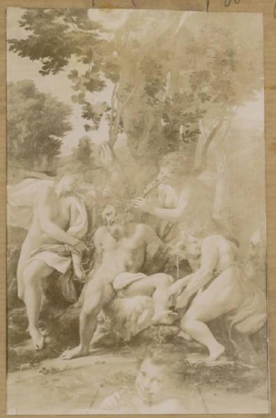 Allegri, Antonio detto Correggio - Allegoria del Vizio - Dipinto - Tempera su tela - Parigi - Musée du Louvre