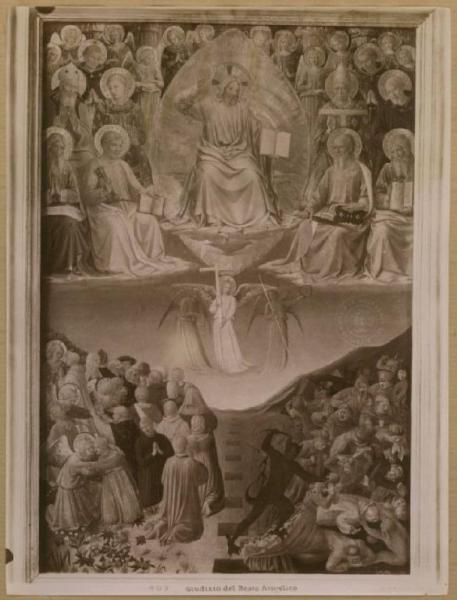 Beato Angelico - Giudizio Universale - Dipinto su tavola - Roma - Galleria Nazionale d'Arte Antica di Palazzo Corsini