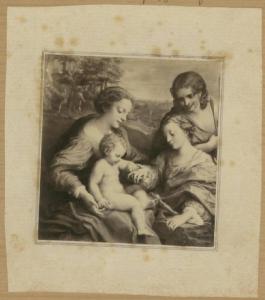 Allegri, Antonio detto Correggio - Matrimonio mistico di santa Caterina - Dipinto - Olio su tavola - Parigi - Musée du Louvre