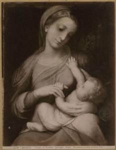 Allegri, Antonio detto Correggio - Madonna con Bambino (Madonna Campori) - Dipinto - Olio su tavola - Modena - Galleria Estense