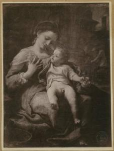 Allegri, Antonio detto Correggio - Madonna della cesta - Dipinto - Olio su tavola - Londra - National Gallery