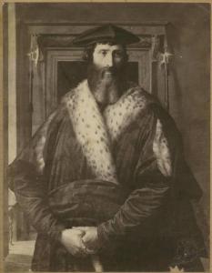 Mazzola, Francesco detto Parmigianino - Ritratto maschile (Malatesta Baglione) - Dipinto - Vienna - Kunsthistorisches Museum