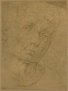Mantegna, Andrea? - Testa di uomo - Disegno - Parigi - Ecole des Beaux-Arts