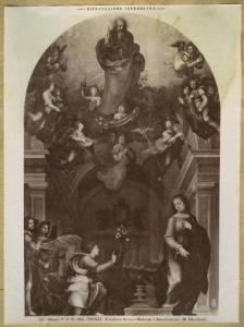 Albertinelli, Mariotto - Annunciazione con Dio Padre in gloria - Dipinto - Firenze - Galleria dell'Accademia