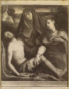 Agnolo di Cosimo detto Bronzino - Compianto sul Cristo morto - Dipinto - Olio su tavola - Firenze - Galleria dell'Accademia