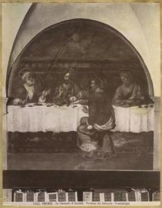 Francesco di Cristofano detto Franciabigio - Cenacolo (part.) - Affresco - Firenze - Convento di S. Maria di Candeli (ex)