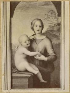 Andrea d'Agnolo detto Andrea del Sarto - Madonna con Bambino - Dipinto su tavola - Roma - Galleria Nazionale d'Arte Antica di Palazzo Barberini