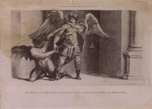 Andrea d'Agnolo detto Andrea del Sarto - San Michele Arcangelo pesa le anime - Dipinto su tavola - Firenze - Galleria dell'Accademia