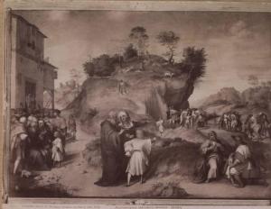 Andrea d'Agnolo detto Andrea del Sarto - Storie dell'infanzia di Giuseppe - Dipinto su tavola - Firenze - Palazzo Pitti