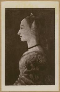 Baldovinetti, Alessio - Ritratto femminile - Dipinto - Tempera e olio su tavola - Londra - National Gallery