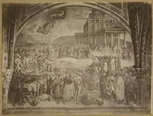 Signorelli, Luca - Predicazione e fatti dell'Anticristo - Affresco - Orvieto - Duomo - Cappella di san Brizio