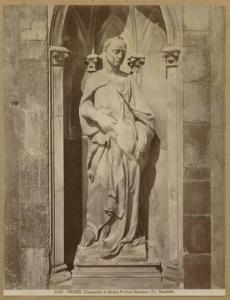 Donatello - Profeta - Scultura in marmo - Firenze - Campanile di Giotto