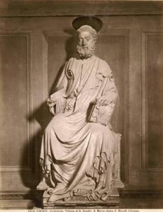 Lamberti, Niccolò di Pietro - San Marco Evangelista - Scultura - Firenze - Santa Maria del Fiore - Tribuna di San Zanobi