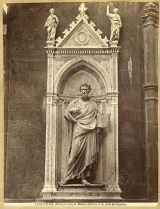 Ghiberti, Lorenzo - San Matteo - Scultura - Firenze - Chiesa di Orsanmichele - Tabernacolo esterno