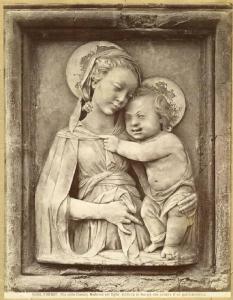 Ferrucci, Francesco di Simone (attr.) - Madonna con Bambino - Scultura - Rilievo - Firenze - Via della Chiesa