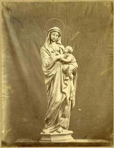 Jacopo della Quercia - Madonna con Bambino - Scultura - Siena - Chiesa di San Martino