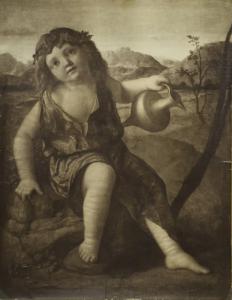 Bellini, Giovanni - Bacco fanciullo - Dipinto su tavola - Londra