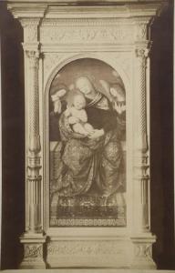 Ferrari, Gaudenzio - Madonna con Bambino e due angeli - Dipinto - Olio su tavola - Milano - Collezione Vittadini