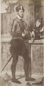 Moroni, Giovan Battista - Ritratto maschile (un membro della famiglia Avogadro?) - Dipinto - Olio su tela - Londra - National Gallery