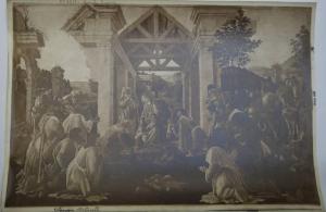 Botticelli, Sandro - Adorazione dei Magi - Dipinto - Tempera su tavola - San Pietroburgo - Ermitage