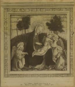 Foppa, Vincenzo - Madona con Bambino e angeli (Madonna della siepe) - Dipinto