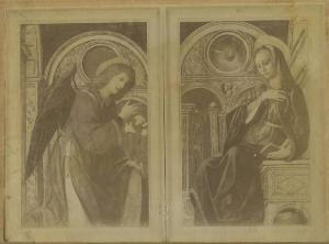 Foppa, Vincenzo - Arcangelo Gabriele e Vergine annunciata (Annunciazione) - Dipinto su tavola - Milano - Collezione Borromeo